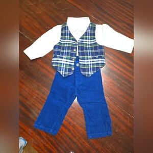 Janie and Jack Baby Boy, Mix And Match Outfit 6-12 months